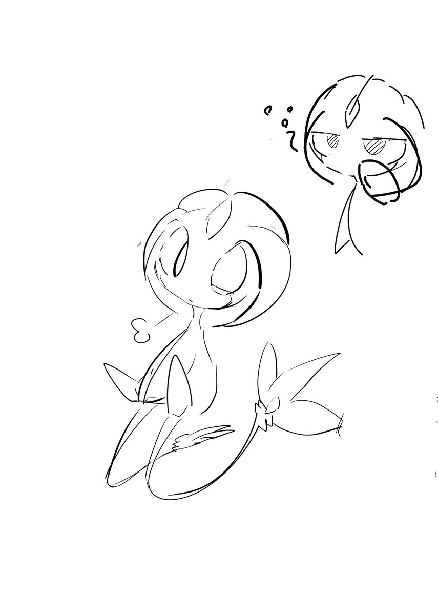 ラギア ありがとうございます 確かに色んな目を描くだけで表情良く描けそうですね でも Umaなのでアグノムやエムリットみたいな感じなんだろうと思ってます