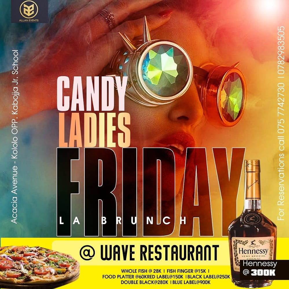 Happy_Piipo's tweet photo. #LadiesCandyFriday ~~~Leave your Friday with us. Just dont forget to put on your dancing shoes and get your groove on this evening with us.
Gates opened at 2Pm
#WaveRestaurant 👌 https://t.co/ytWMHLecRo