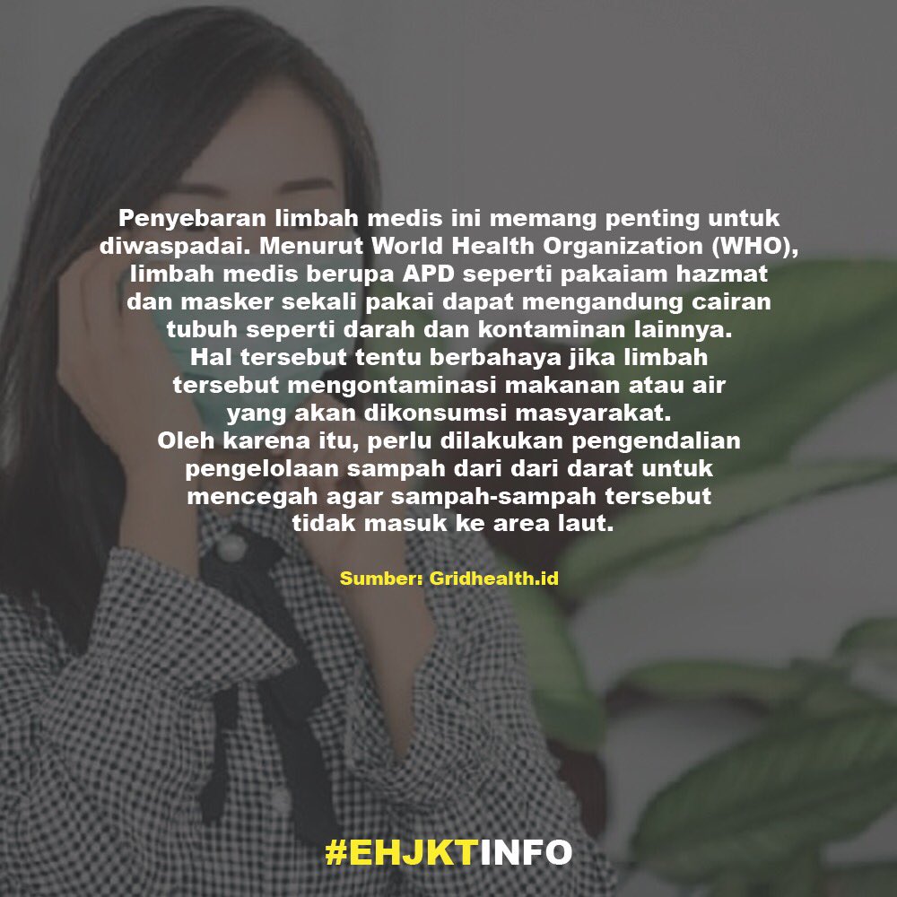 EHJKT's tweet photo. Halo, Sobat EH!

Berlangsungnya pandemi virus Covid-19 memberikan pengaruh cukup besar ke berbagai aspek kehidupan, seperti lingkungan dan alam.
Kali ini, EH Jakarta akan berbagi fakta mengenai seberapa besar pengaruh wabah ini terhadap jumlah sampah yang dihasilkan di Indonesia. https://t.co/k8fUJnPXJR