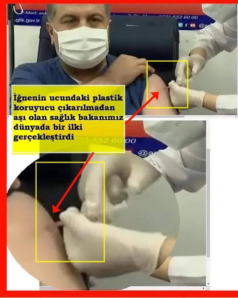 Saf milletim benim ,sen şow yapanları ne seversin. Onlar Alman Frizer-Biontek aşısını olalı aylar geçti. Kendilerine Dünya Sağlık örgütünden onaylı aşı,sana daha 3.faz denemesi onaylanmayan Çin aşısı. Sen saf olarak bunlara inanmaya,görmemeğe,duymayaya, inanmamaya devam et. https://t.co/NG29VH10Jx