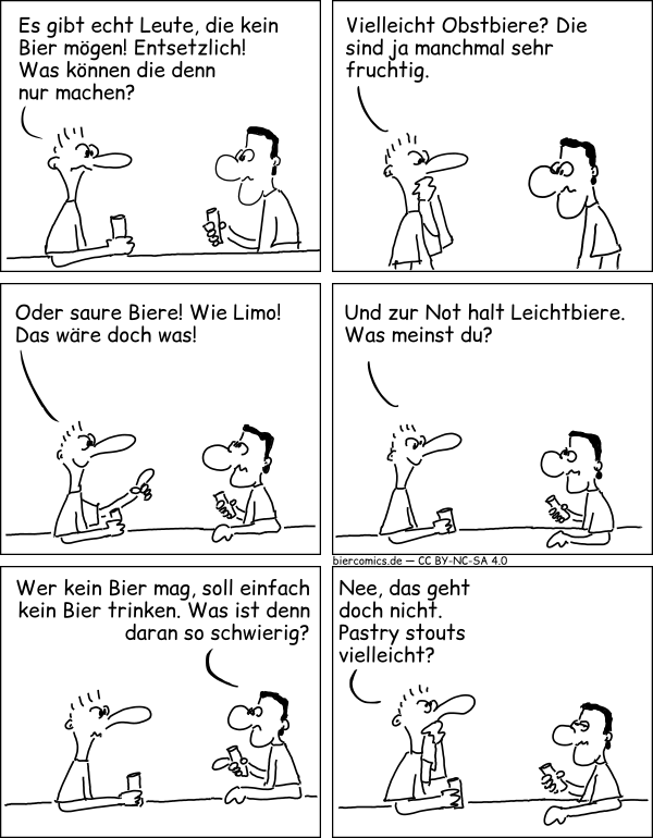 Beer Comics On Twitter Bier Was Trinken Leute Die Kein Bier Mogen