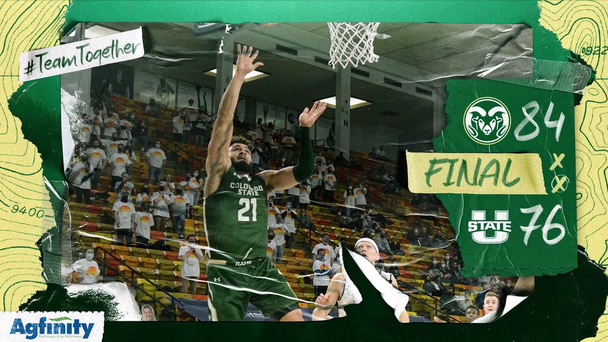 CSUMBasketball's tweet photo. WHAT A WIN!!! We earn the split and hand Utah State its first loss of the season! Enjoy it tonight and then move on to Boise State (the new MW leader) next week!

#TeamTogether https://t.co/kC0snyoKvs