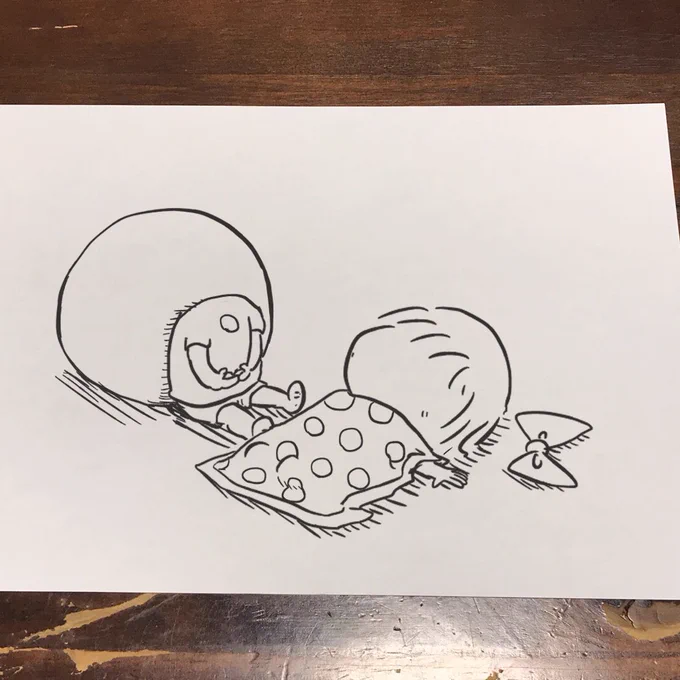 昼寝
#ぱらおとぱらみ 