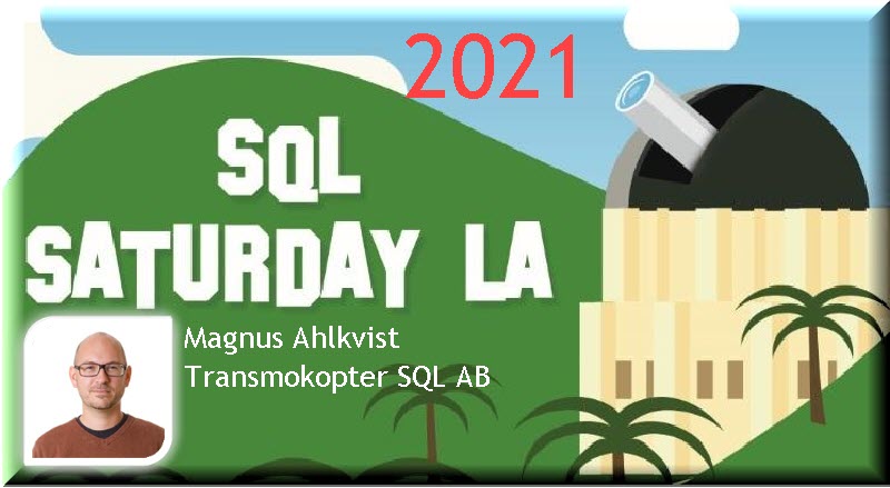 SQLSatLA's tweet photo. 2021 DATA / SQL Saturday in Los Angeles submitted session:
Statistics, an unreliable friend @Transmokopter
RSVP: https://t.co/XpyzTfciBM
#sqlsatla #sqlsaturday #microsoft #sqlserver #statistics #queryoptimizer #histogram https://t.co/AnbJcHImZM