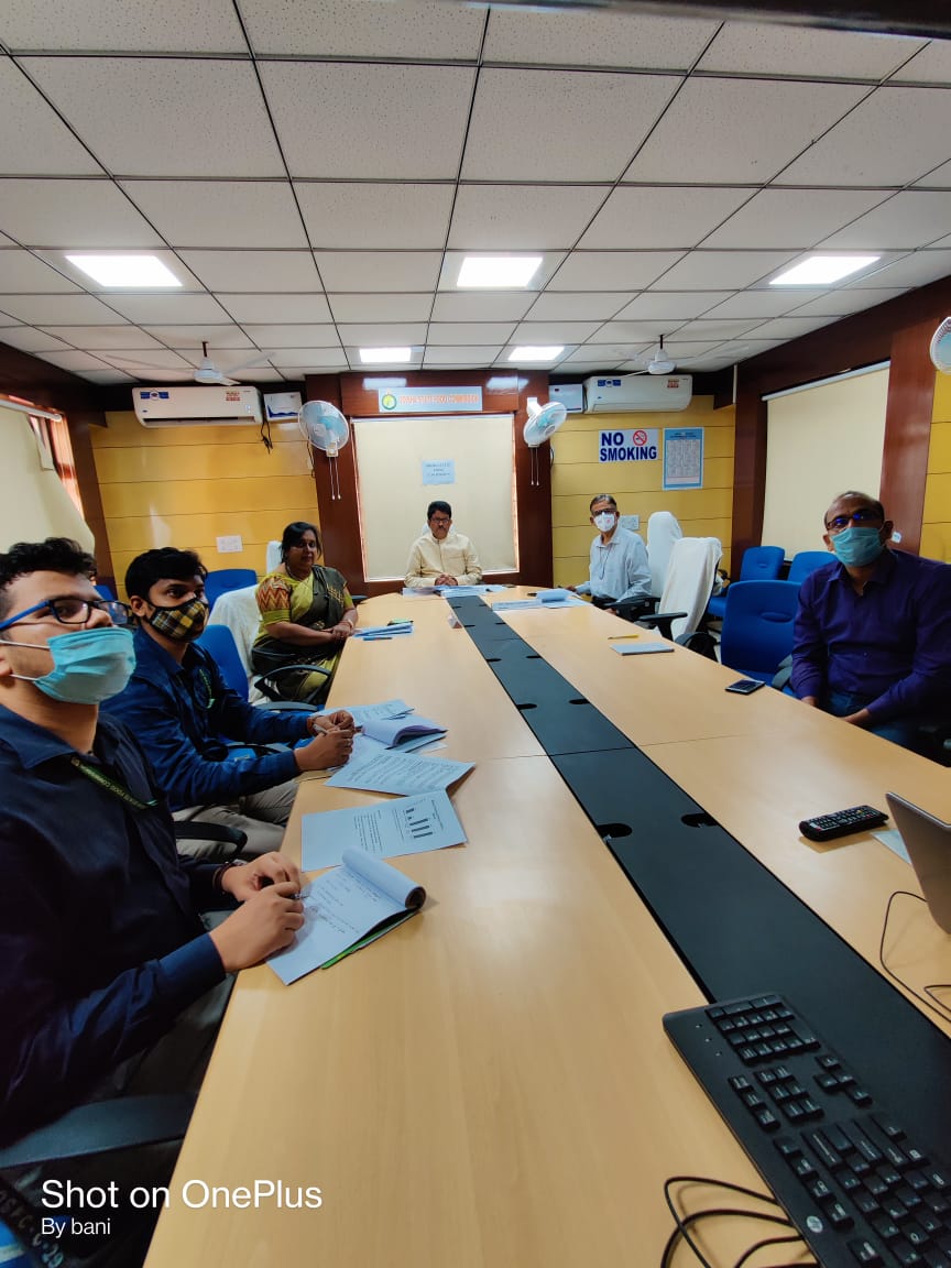 A Virtual review meeting conducted with #District officials of #Subarnapur to review implementation of various #food #security programmes,covered under #NFSA, 2013 on 21.01.2021 @pkmerkap @DM_Subarnapur