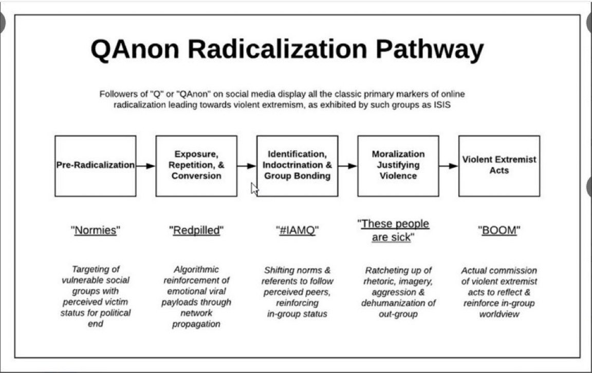 Here is a document probably created by PSY-GROUP which is a company run by Joel Zamel an associate of George Nader.Regardless, this document was posted right after QAnon went to 8chan in Jan 2018. Very early on. Well before it went to the real world. It describes a PSYOP.