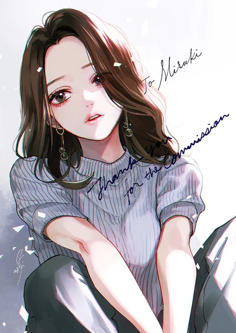 Thank you for the commission!
Skebにて描かせていただきました。ありがとうございました! 