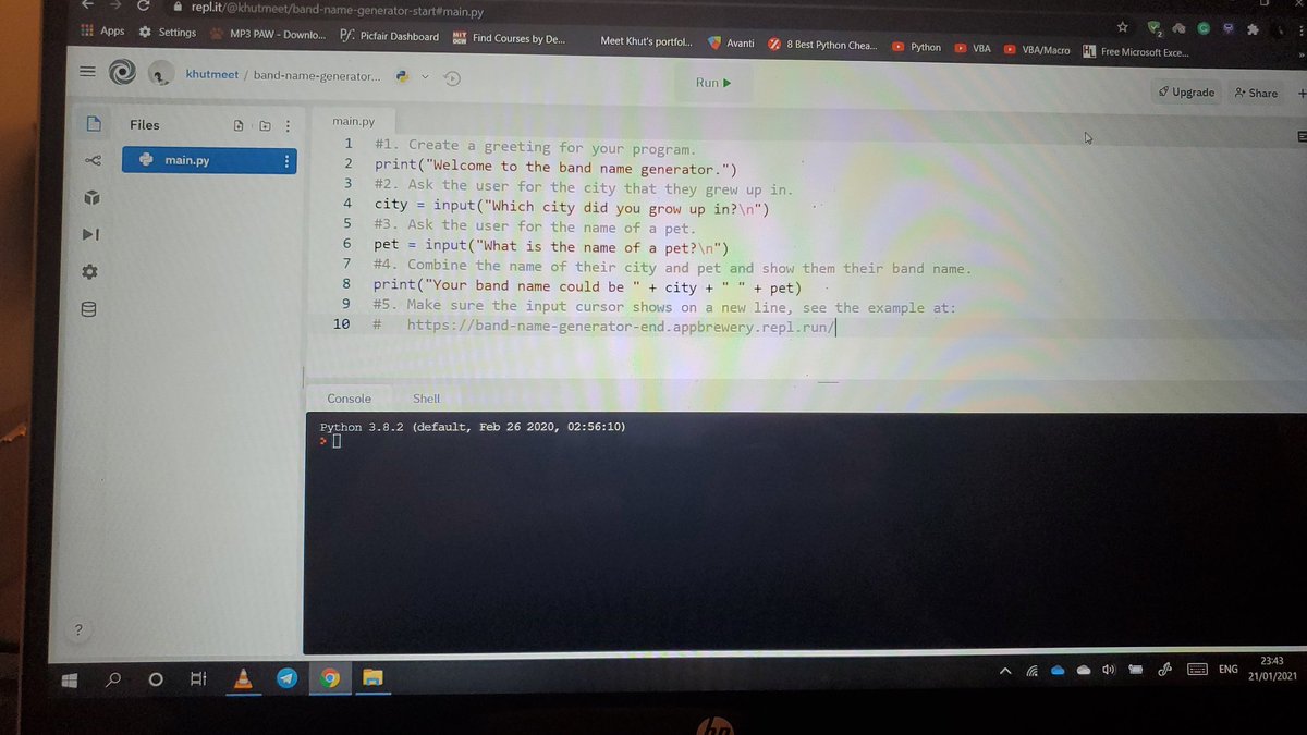 Meet_1651's tweet photo. 1/100
#100DaysOfCode 
Finally beat the demon of procrastination and started the journey!!
1 down, 99 to go!! https://t.co/upWD37aZxq