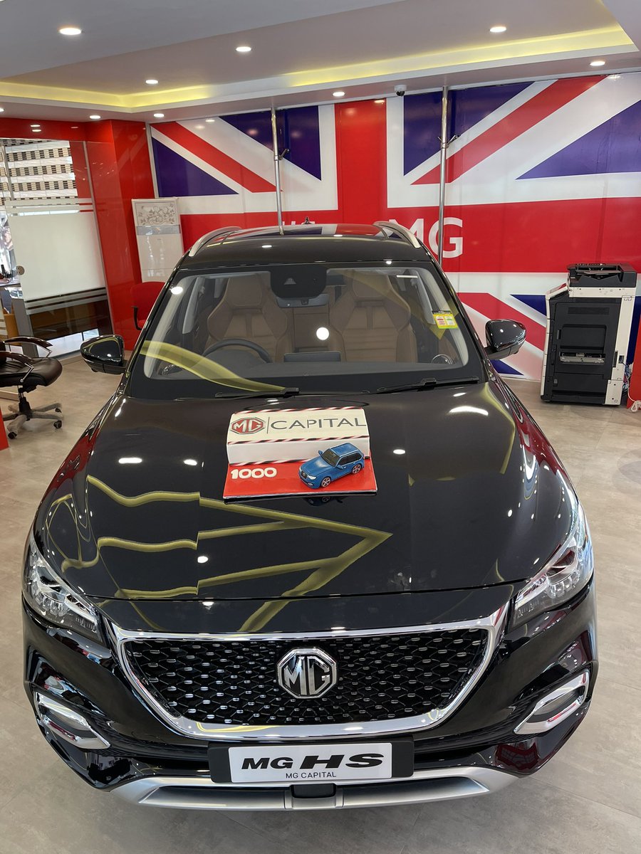 JAfridi10's tweet photo. THANK YOU ISLAMABD FOR ACHIEVING ANOTHER BIG MILESTONE BY MG CAPITAL. SOLD OUT 1000 CARS. #1KMGCARS https://t.co/ttMrA5vaSi