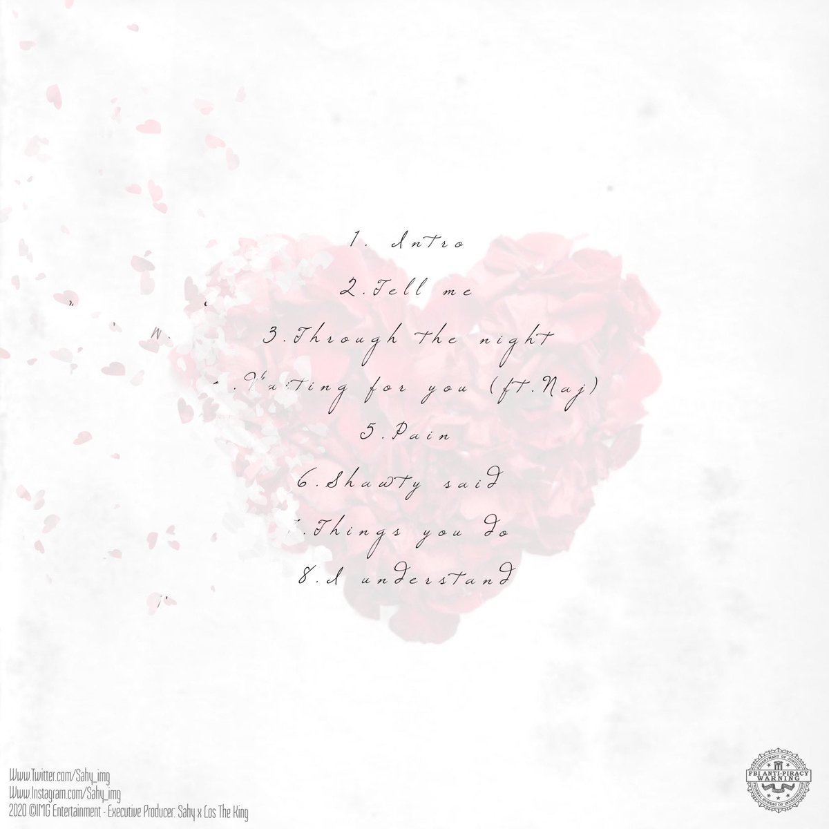 Sahy_IMG's tweet photo. Finally! My 1st Album, “Mixed Emotions”, is finally available to everyone! Thanks to @los_theking for helping me put this album together. I’ve put in a lot of hours into this album and each song means a lot to me. This albums shows what I went through during a hard time for me. https://t.co/oF4UvH6WkP