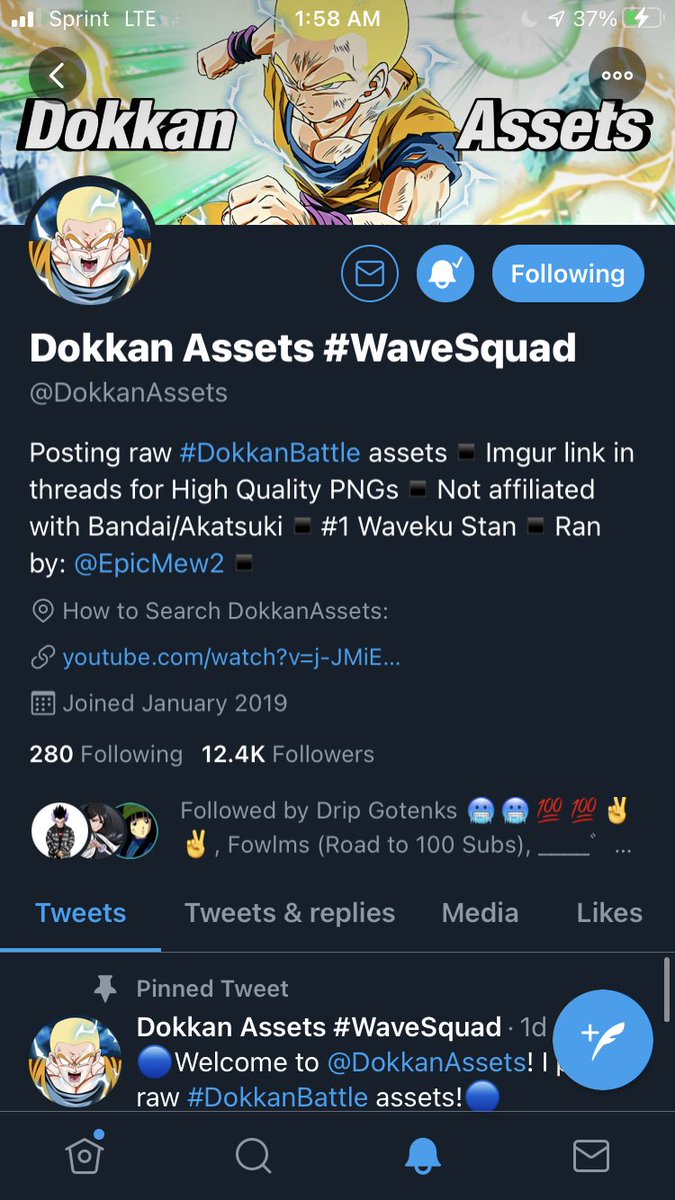 Chris_G____'s tweet image. If there’s an Asset you can count on him, IF THERES A DOKKAN ASSET HE’LL BE THERE! #WaveSquad