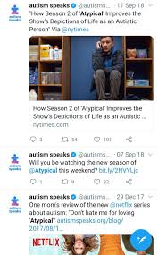 it donates and supports autism speaks, autism speaks is a hate group and has killed people. i'm sorry for the quality for the picture