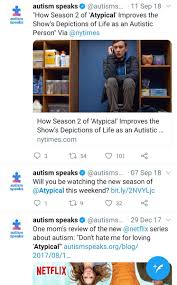 it donates and supports autism speaks, autism speaks is a hate group and has killed people. i'm sorry for the quality for the picture