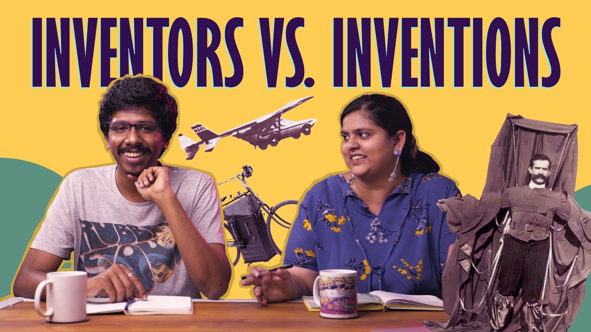 PadhakuPanda's tweet photo. Inventors VS Inventions: Inventions that #KILLED their Creators!
Turns out there are a number of inventors across history who didn’t pass their own #vibecheck. Find out in our #weeklypodcast NOW!

https://t.co/4OVAgrPHWE https://t.co/lZTkkfJajJ