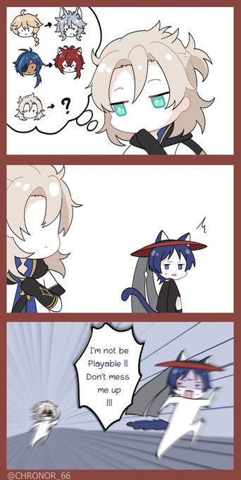 Albe : Everyone has a petto so I am...
(because Scaramouche's so cute so I want to find a husbanddo for him (lol)
#原神 #GenshinImapct 