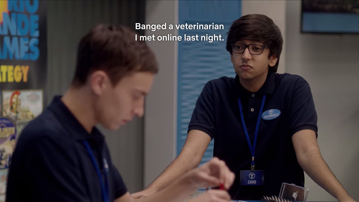 it makes a running gag of calling its one person of color character "brown sugar."