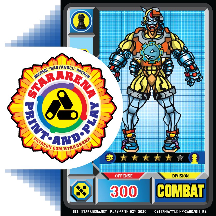 StarArena_Game's tweet photo. #STARARENA_LEGACY.HW.018 #StarArena #フリーゲーム #CollectableCardGame #GameDev #UltraToys #GameSmith #AtomicBabyClones https://t.co/WB46D4lxVs https://t.co/FxUaQbcmMh