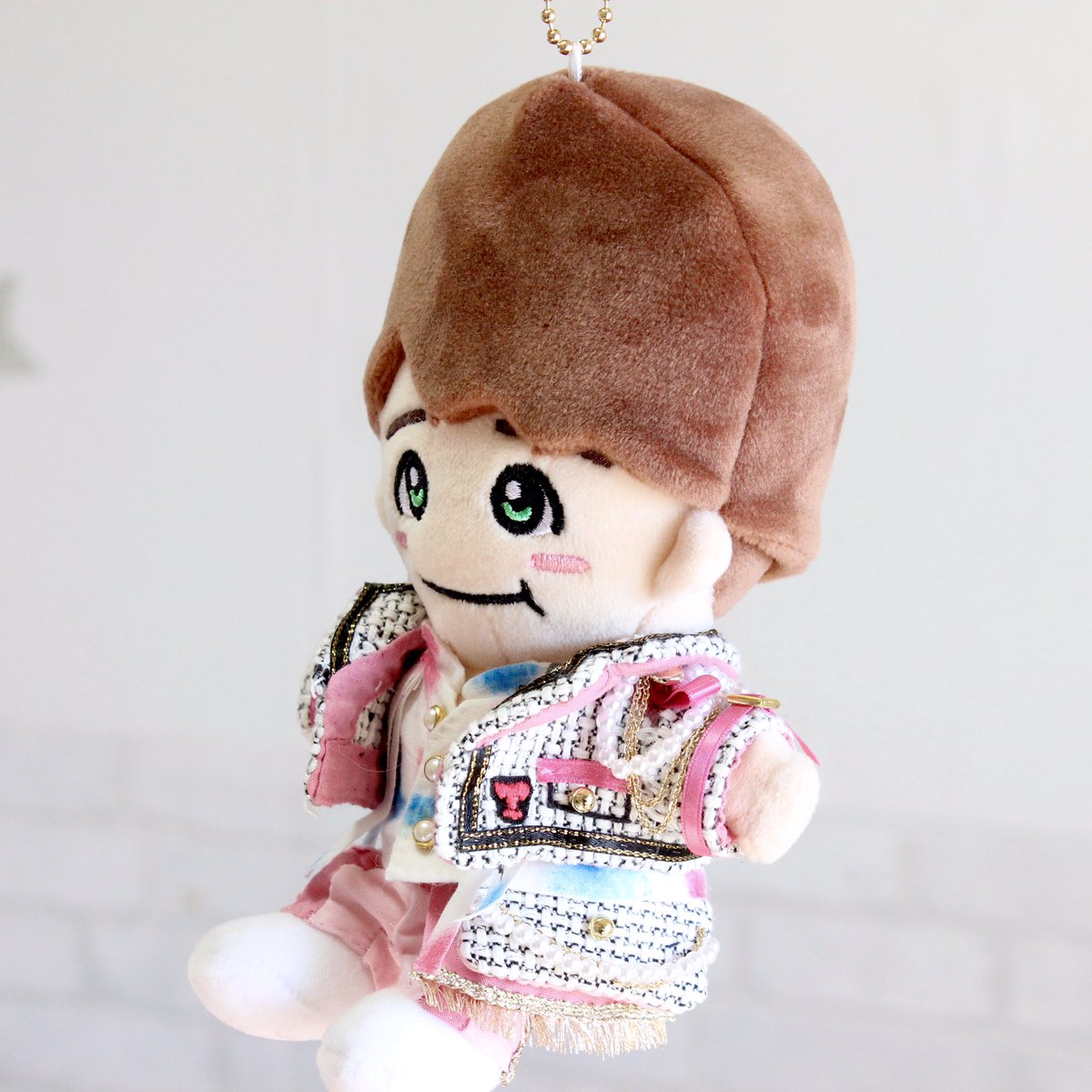 m♥　ぬい　衣装　なにわ なにわ男子 LIVE TOUR 2025 'BON BON VOYAGE'」 チェック衣装の西畑