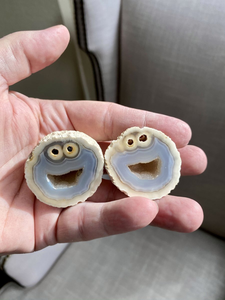 A gemstone with an uncanny resemblance to Cookie Monster has been found in Brazil!