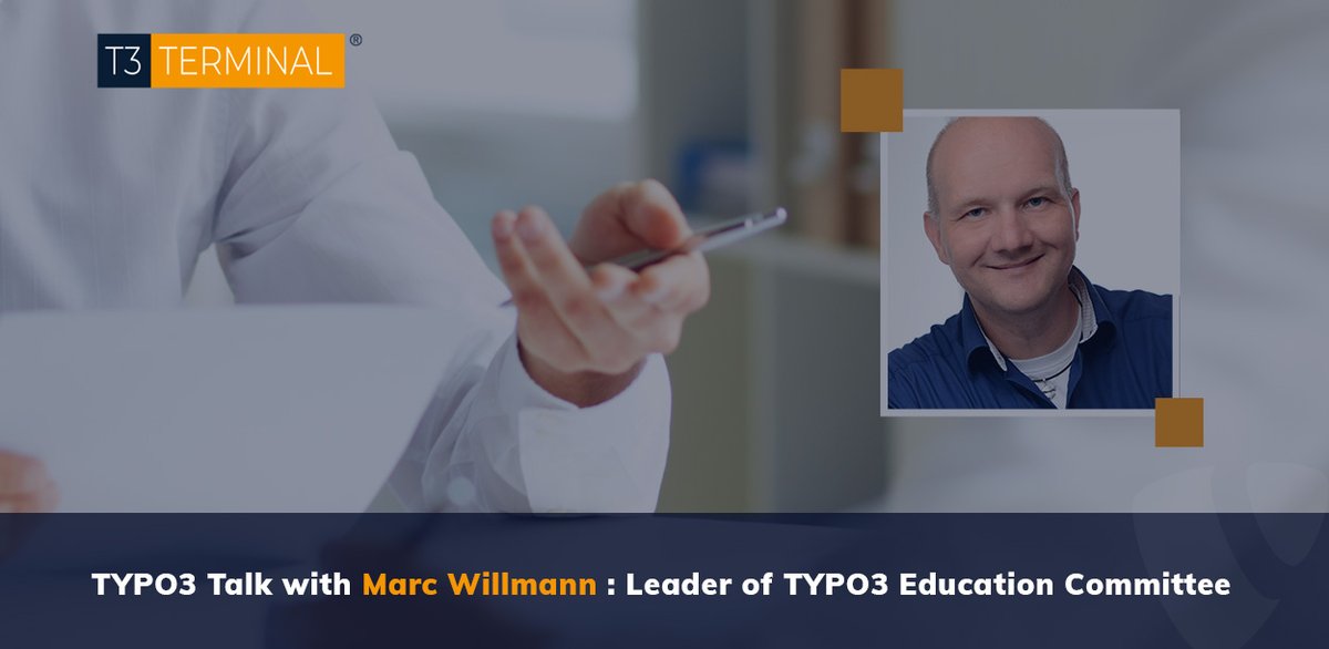 t3planet's tweet photo. Welcome to TYPO3 Interview Series- 12!🥳
🎓We are glad to share our TYPO3 Talk with Marc Willmann @MagicHatOfTYPO3 , Leader of the TYPO3 Education Committee!
👉Passionately engaged with TYPO3, Marc shares his visions & insights on TYPO3- https://t.co/WSKGeoHQBk
#TYPO3 https://t.co/5QKw0L65sq