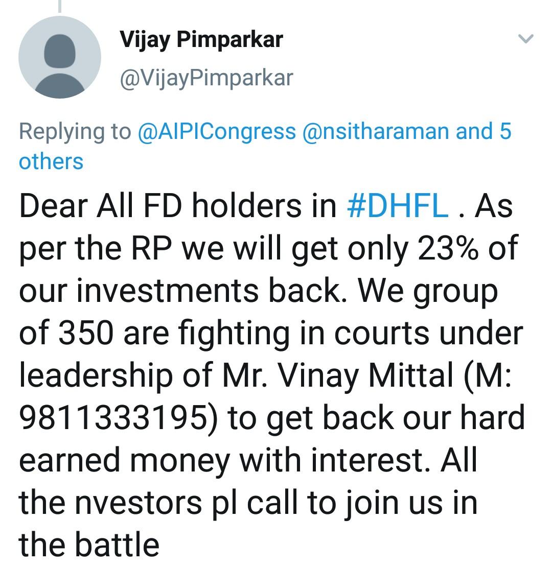 AIPICongress's tweet photo. #DHFL #PMCBank scams hapnd due to ill-functioning of @Rbi @FinMinIndia + non-duty of CreditRatingAgencies/Trusteeship Co's. How Public is liable &amp; every time made scapegoat which has no power/machinery/duty to check? now #ModiGovt &amp; #SupremeCourt answer"-@YashSinghINC
@AICCMedia https://t.co/6zIYUyo9Az