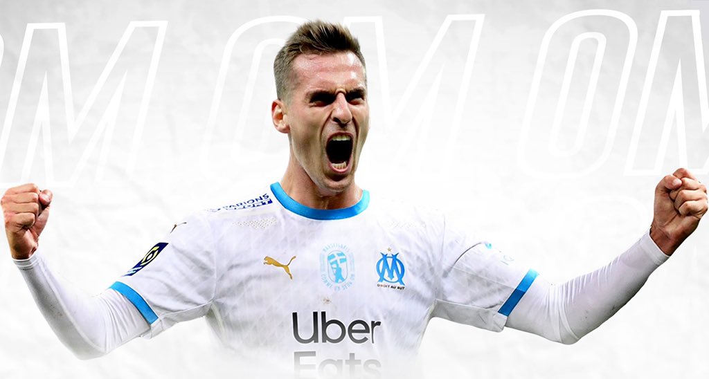 FootBarPL's tweet photo. Arkadiusz Milik zawodnikiem #OM https://t.co/TxbPmoWDXv