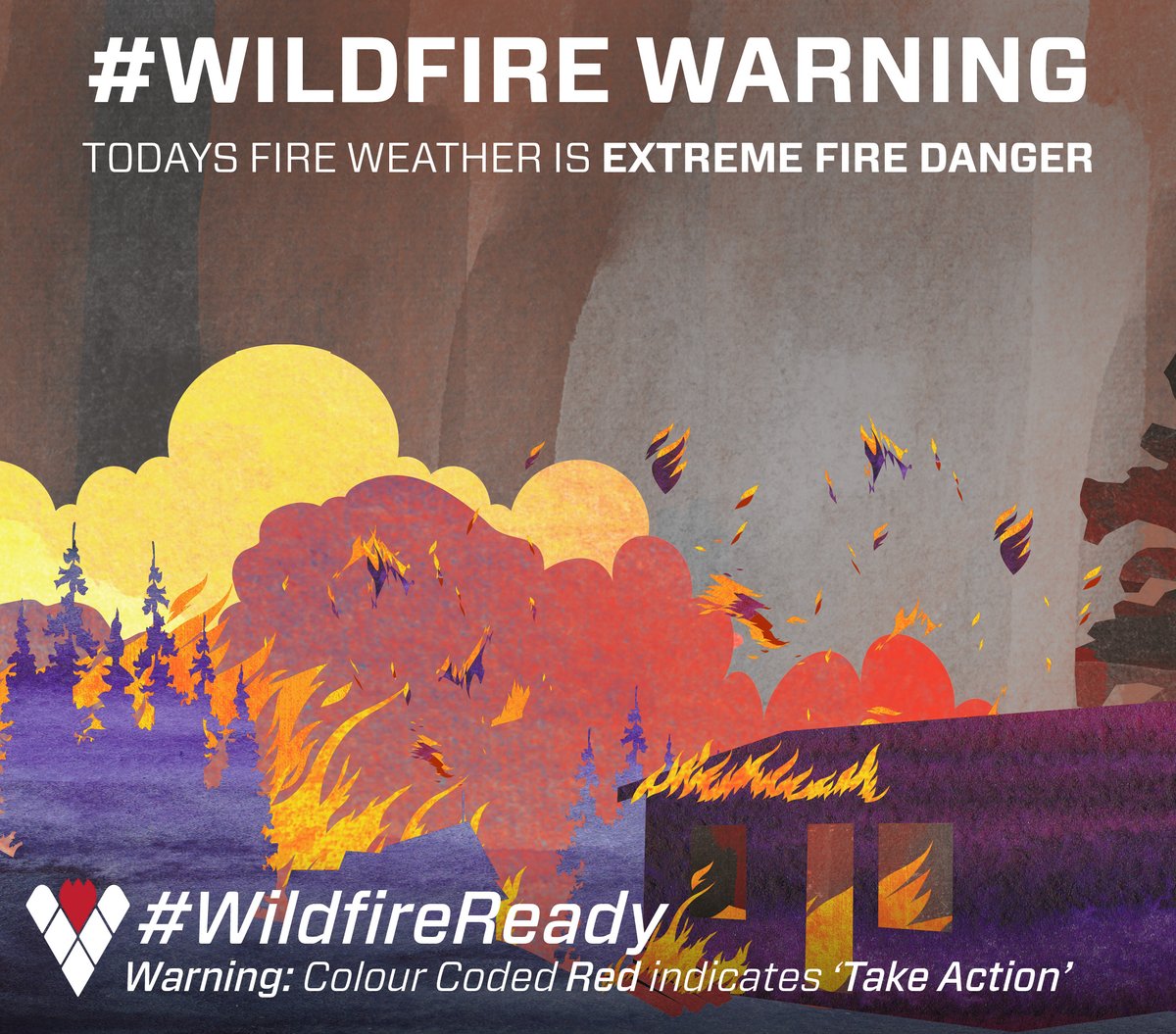 Vulcan_VRS's tweet photo. WARNING - RED: National Warning issued by @SAWeatherServic valid: 22 January 2021

Extremely high fire danger conditions are expected over western and central interior of W Cape and southern parts Namakwa District of N Cape.

@CederbergFPA @934fm @WestCoastNP @vwsfires https://t.co/E048SeZpx2