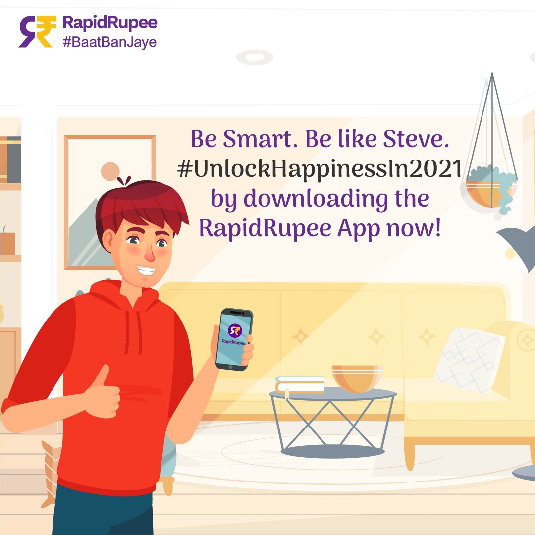 Don’t worry about going broke even in the first month of the New Year. If you need cash, we are here to help. Keep up with your expenses with a speedy loan disbursement via RapidRupee. Download RapidRupee to get instant loans now. bit.ly/DownloadRapidR…

#BaatBaanJaye
