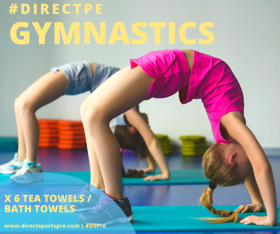 Direct PE | 2pm - Gymnastics Live PE Lesson register here | bit.ly/2Ob65ch

What you need: 
x 6 Tea / Bath Towels