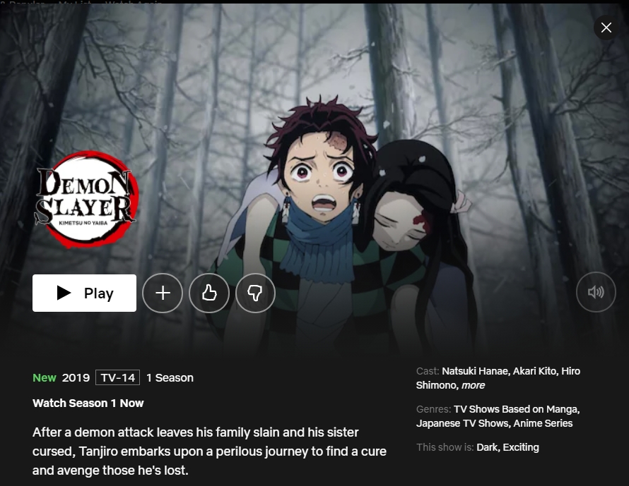 Kimetsu no Yaiba': Watch 'Demon Slayer' season 1 on Netflix