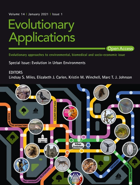 The Special Issue “Evolution in Urban Environments” is online!  https://onlinelibrary.wiley.com/toc/17524571/2021/14/1edited by L. Miles  @lindsay_s_miles, E. Carlen  @E_Carlen, K. Winchell  @Kmwinchell, and M. Johnson  @evoecolab  #conservation  #evolution  #UrbanEcology A thread 1/14