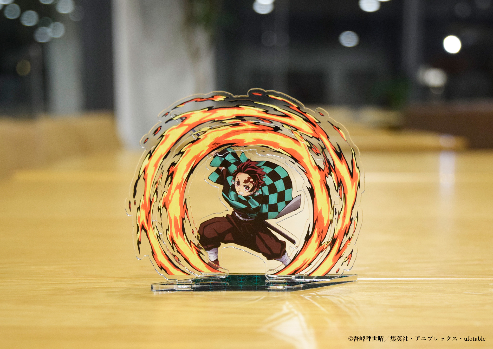 鬼滅の刃 ポップアップアクリルマスコットセット禰豆子＆伊之助、炭治郎＆杏寿郎4人 鬼滅の刃 ポップアップアクリルマスコットセット＜禰豆子＆伊之助＞