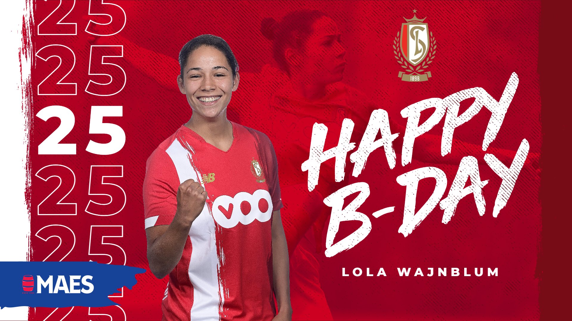 Standard De Liege Joyeux Anniversaire Lola Wajnblum Standardfemina