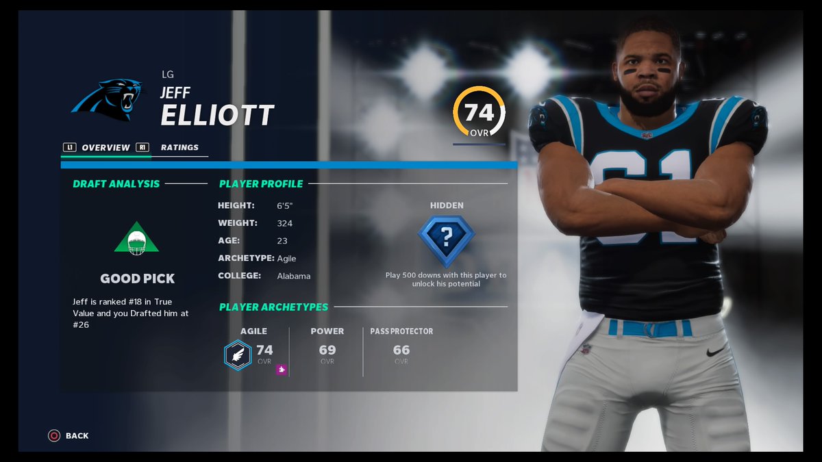 SPML_Panthers's tweet image. #SPML19 / Draft

Our 2nd pick in the 1st round, pick 26, we take LG Jeff Elliot who will move to C to push for a starting spot.

@SPML_CFM