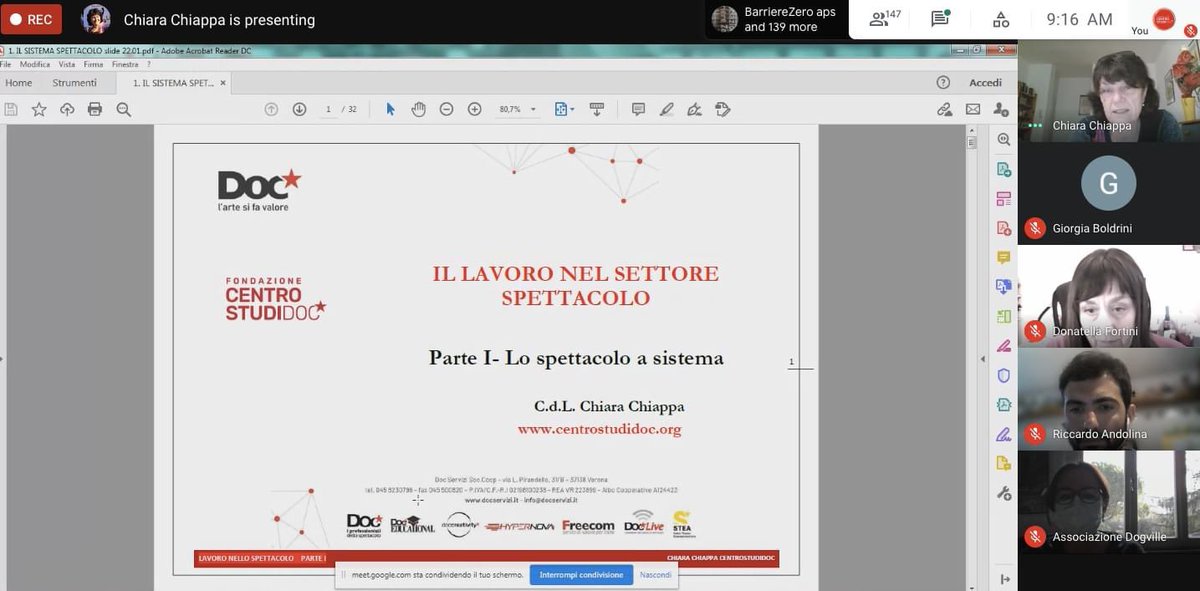 centrostudidoc's tweet photo. Stamattina siamo quasi 150 al primo appuntamento del corso di formazione "Organizzazione delle imprese dello #spettacolo" condotto dalla nostra presidente @chiarachiappa1 e organizzato dal @comunebologna 
#lilfelonglearning https://t.co/SO45T2rOkb