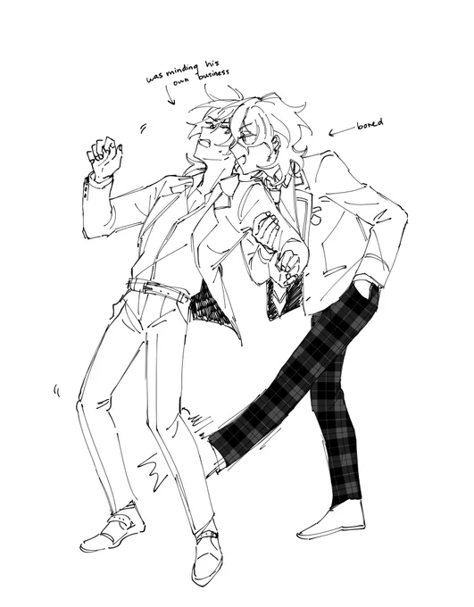 you're all probably like "damn if you're gonna put all this energy into typing why not just put it into drawing something already" LISTEN... i'm trying 