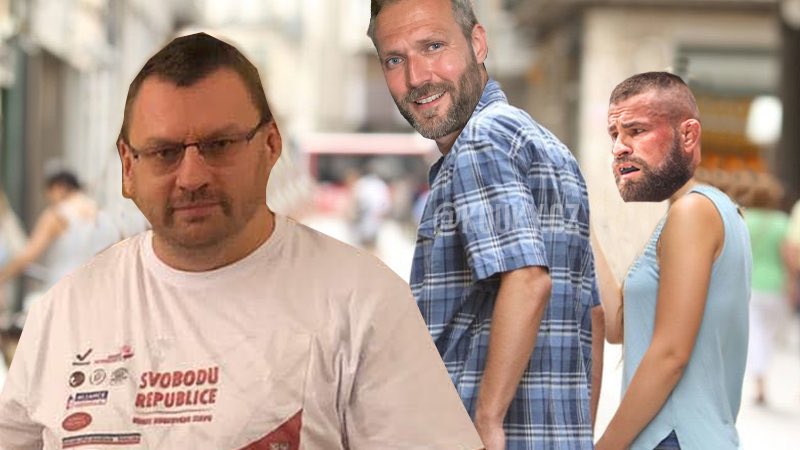 kouky_cz's tweet photo. Myslím, že @lubomir_volny má vystaráno, kdyby skončil v @snemovna. Do @OktagonOfficial by to šlo, ne?
#aproto #vsichnispolecne #jedemeflakance https://t.co/eeZrOYKdgV