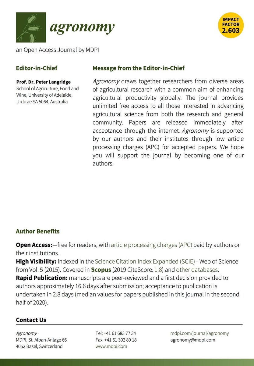 Special issue "Ozone Pollution Influence on Crops Biology and Yield" [Agronomy].
Guest Editor: Dr. Maurizio Badiani