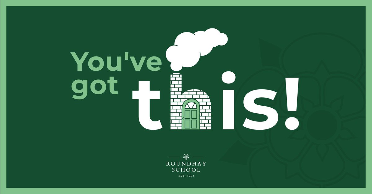 Well done for all your hard work this week (and I mean all of you - pupils, parents/carers and staff!). Have a good weekend. #WeAreRoundhay 👍