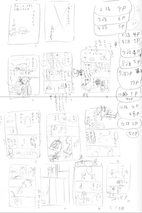 二年放置していた漫画のネームを引っ張り出して、今日から続きを描いている。今度こそ完結を目指そう。 