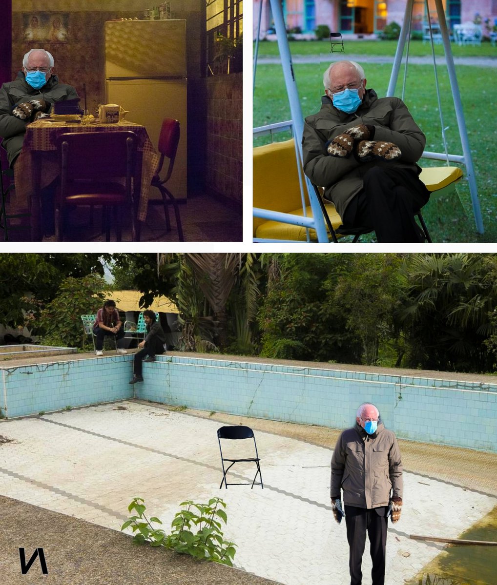 In my turn to place bernie in a setting #BernieSanders