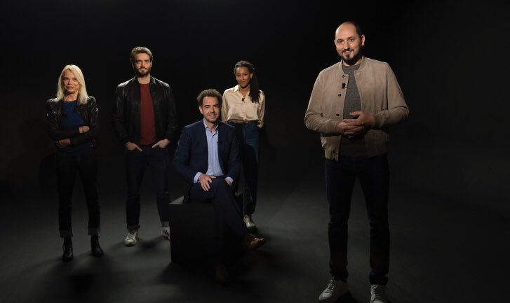 servicePresseF5's tweet image. ✒️NOUVEAUTÉ :
À partir de lundi 22.30, 
C CE SOIR, LE DÉBAT présenté par @KRissouli avec @LaureAdler @CamilleDiao @JeanBirnbaum @Max_Darquier. 

Les invités de la semaine :
L 25/01 : Michelle Perrot
M 26/01 : Bruno Latour 
M 27/01 : Ivan Jablonka
J 28/01 : Karine Tuil