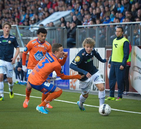 13.04.2014Martin Ødegaard makes history and becomes the youngest player to play in the Norwegian top division at only 15. The match ended 2-0 to Strømsgodset and Ødegaard