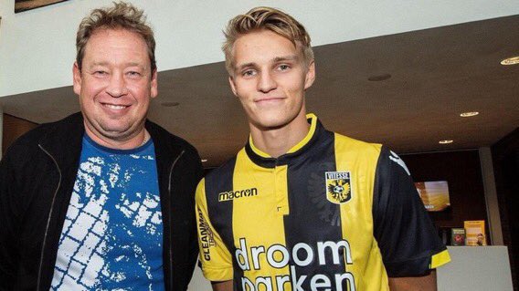 21.08.2018After finishing his pre season with Real Madrid Martin gets loaned out to the Netherlands to play for Vitesse