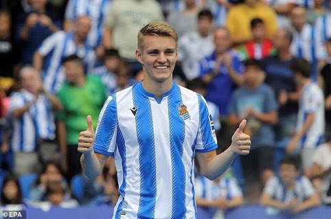 05.07.2019Martin Ødegaard has his breakout season at Vitesse and comes back to Spain again but not to Madrid. He gets loaned out to Real Sociedad in a 2 year loan deal