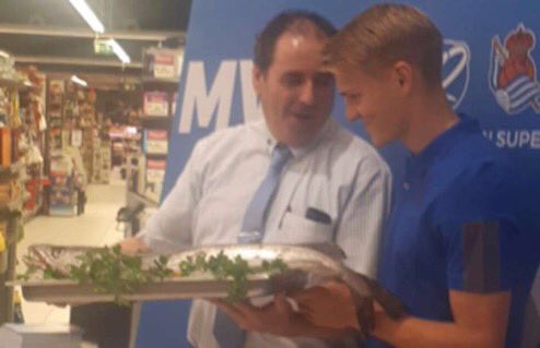 September 2019In only his first month back in Spain Martin Ødegaard really shows what he is about and wins player of the month for september.