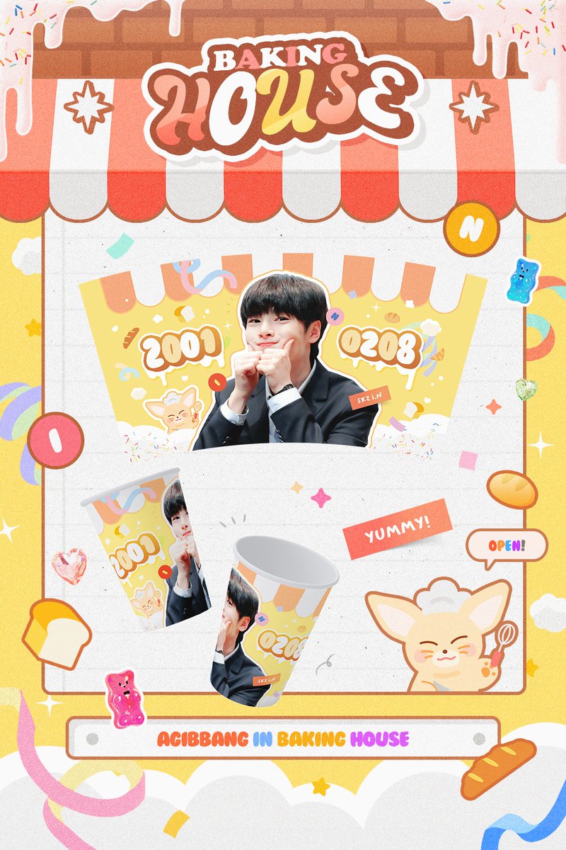 Bakinghouse28's tweet photo. ♡*｡+ 𝟮𝟬𝟮𝟭 𝗕𝗔𝗞𝗜𝗡𝗚 𝗛𝗢𝗨𝗦𝗘 ♡*｡+
ғᴏʀ sᴋᴢ ɪ.ɴ

🍞 2021.02.07 - 2021.02.11
🏡 카페 SHOOP

정인이의 21번째 생일을 기념하여 카페 이벤트를 진행합니다. 많은 방문 부탁드려요 (｡◝‿◜｡)

#세계_빵의_날_21주년
#AGIBBANG_IN_BAKINGHOUSE 
#스트레이키즈 #아이엔 #StrayKids https://t.co/7BkvTuhEGa
