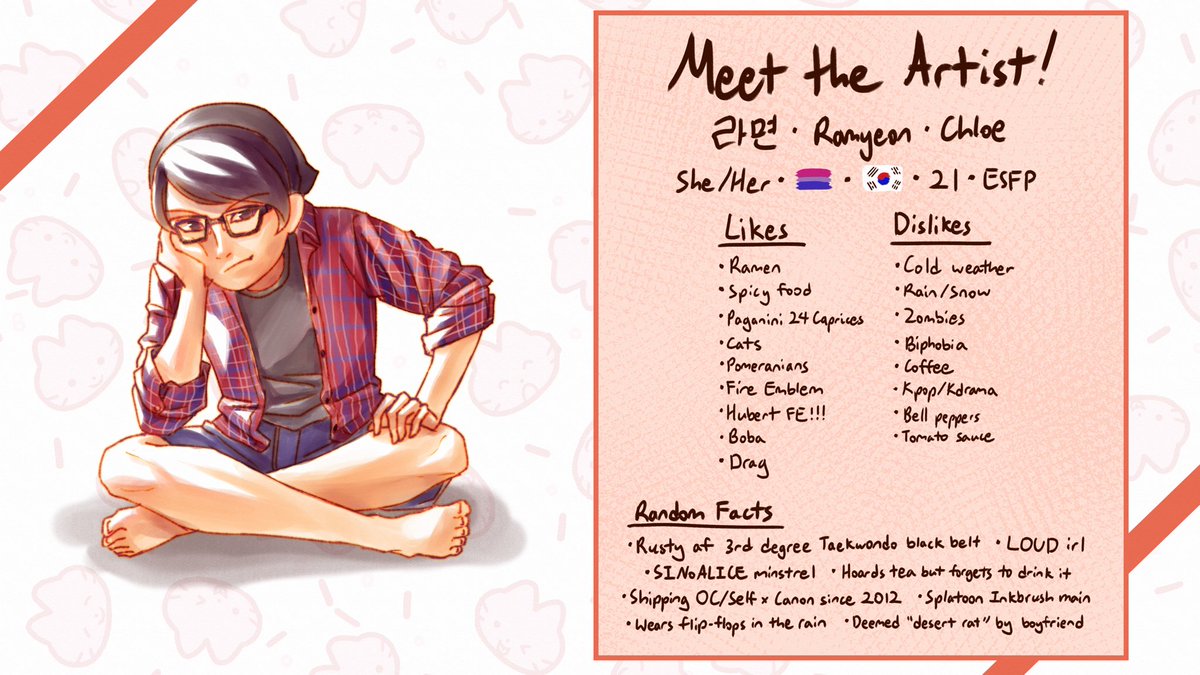 Hi I can't graphic design at all

#MeettheArtist 