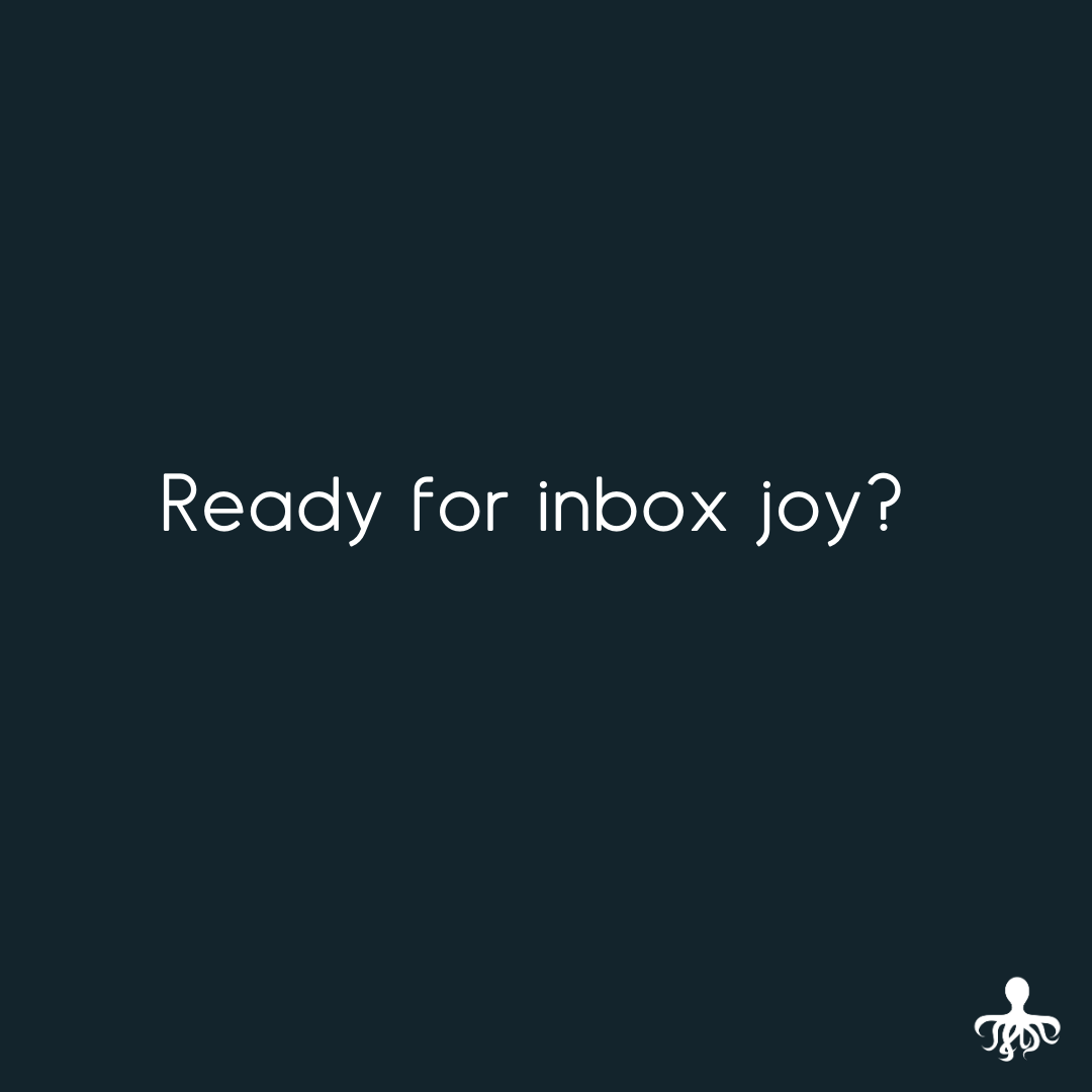 MarketingKraken's tweet image. 2021 got you down already? Same!
Sign up here for some inbox joy. 🙌

We promise to send you an email approximately once a month-ish, that will have at least one GIF, perhaps a dodgy pun, oh and some marketing titbits. 

buff.ly/2InzAIs

#EmailMarketing #InboxJoy