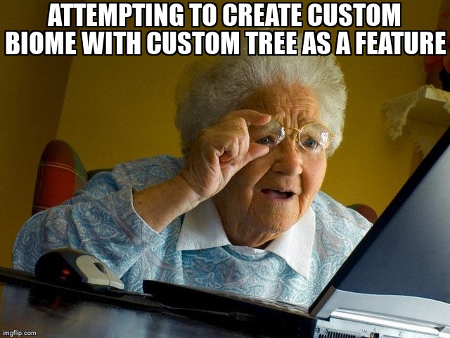 overflow_meme's tweet image. Attempting to Create Custom Biome with Custom Tree as a Feature stackoverflow.com/questions/6584… #java #minecraftforge